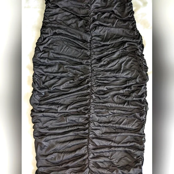 Forever 21+ Women's Strapless Ruched Dress - Picture 5 of 10